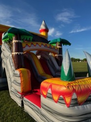 lava20flow204 1748884345 Lava Flow Combo Bounce House