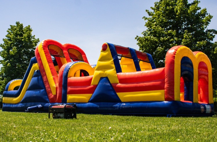 Climb, Dash, and Crash Obstacle Course